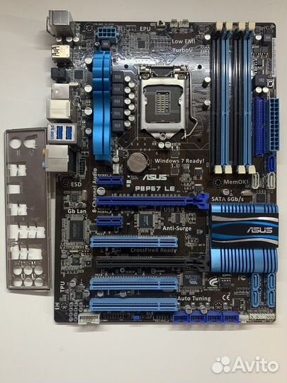 Материнская плата Asus p8p67 LE lga 1155