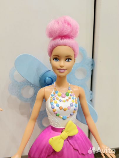 Барби с мыльными пузырями