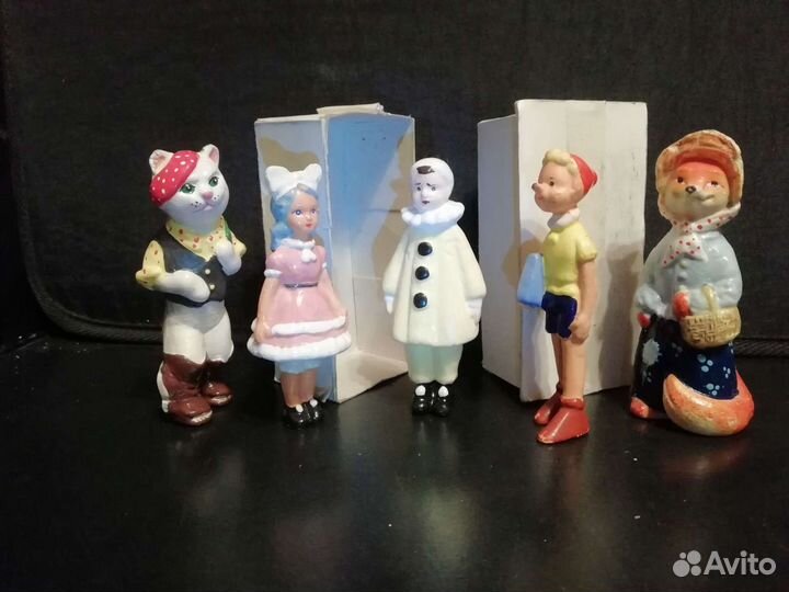 Пьеро Буратино набор Колкий пластик