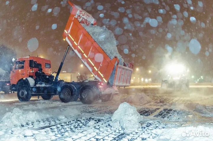 Уборка и вывоз снега в Иркутске и районе