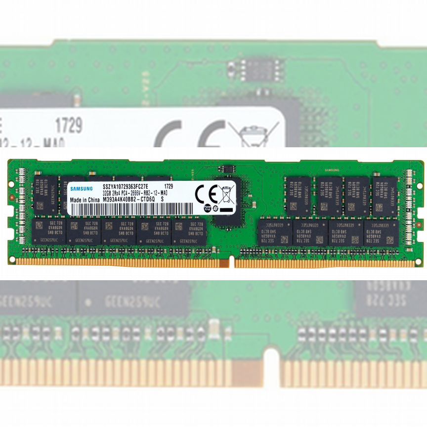 [M393A4K40BB2-CTD6Q] Оперативная Память Samsung M393a4k40bb2-Ctd6q