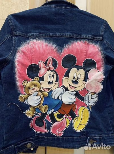 Джинсовая куртка женская