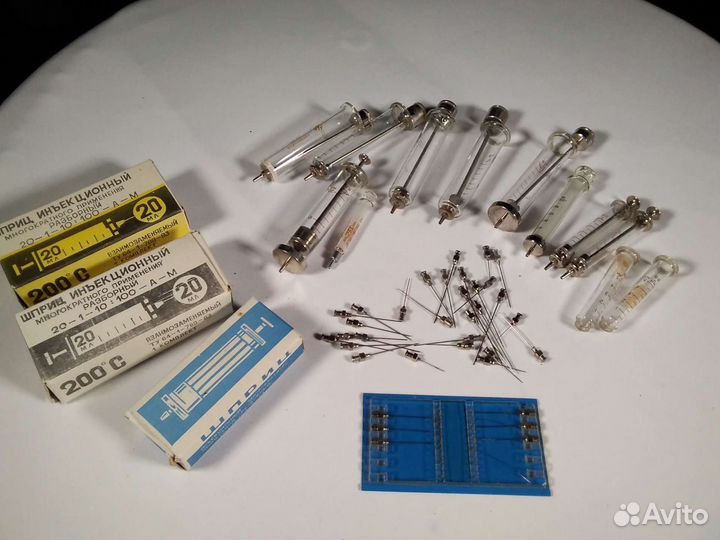 Медицинские шприцы и иглы, СССР