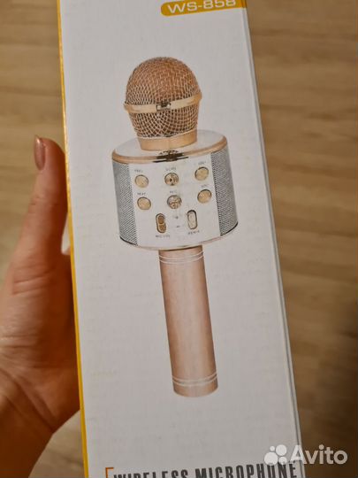 Микрофон для караоке bluetooth