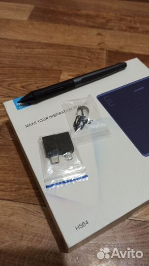 Графический планшет huion HS64