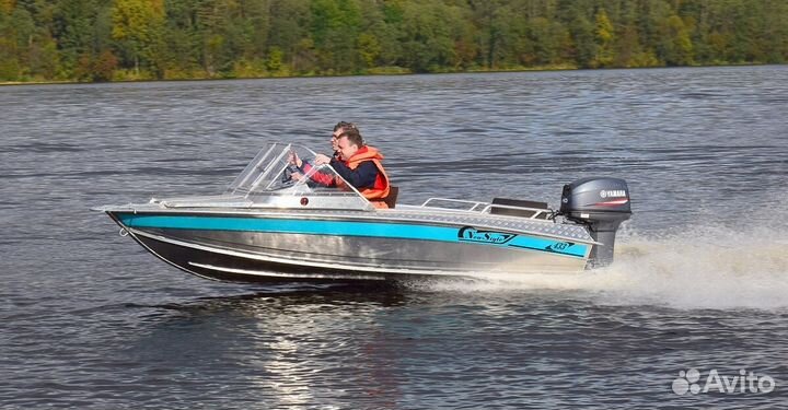 Лодка Вельбот 433 New style (Казанка)