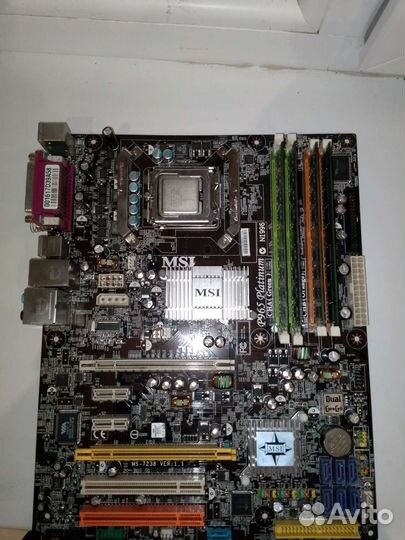 Intel core 2 duo + мать