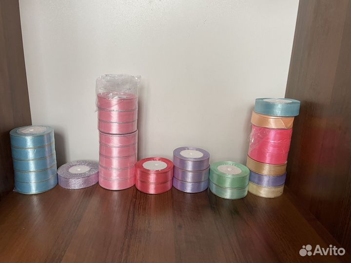 Ленты атласные