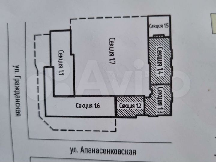 2-к. квартира, 69,8 м², 16/16 эт.