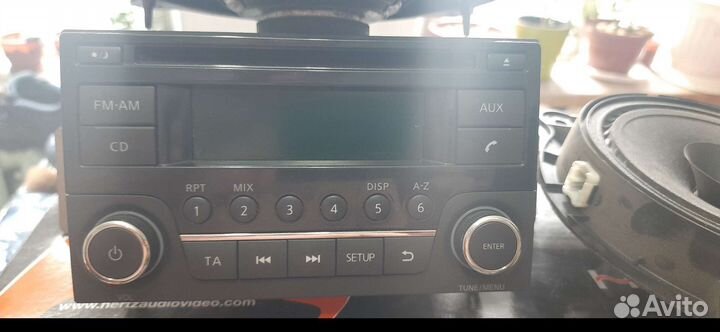 Музыка в авто Nissan Tiida