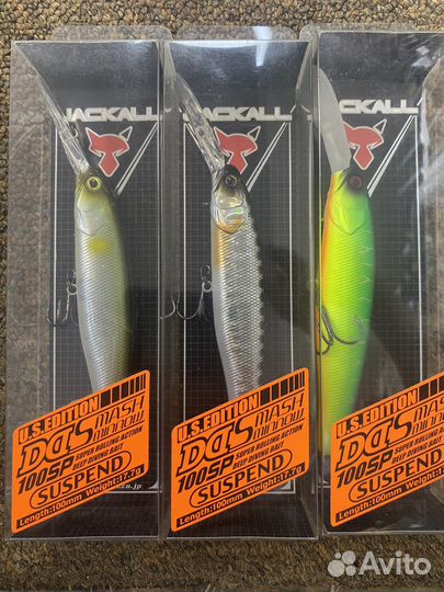 Jackall DD smash minnow 100SP (оригинал )