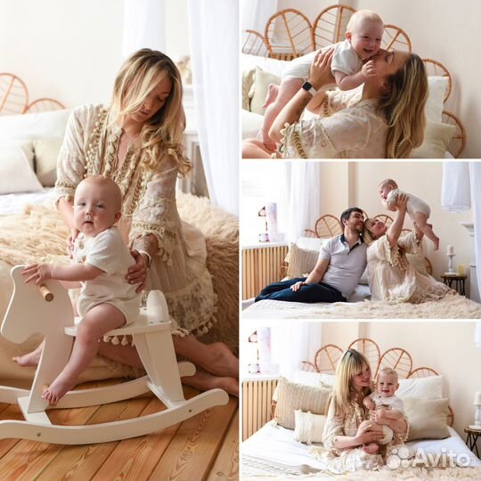 Детская Фотосессия на 1 годик, 6-12 месяцев