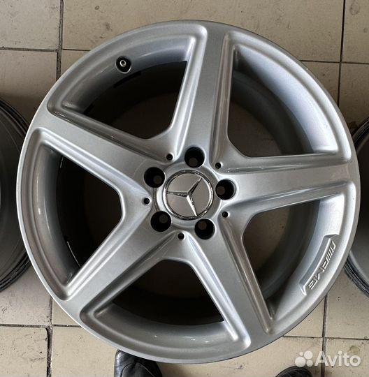 Диски r18 разноширокие на mercedes