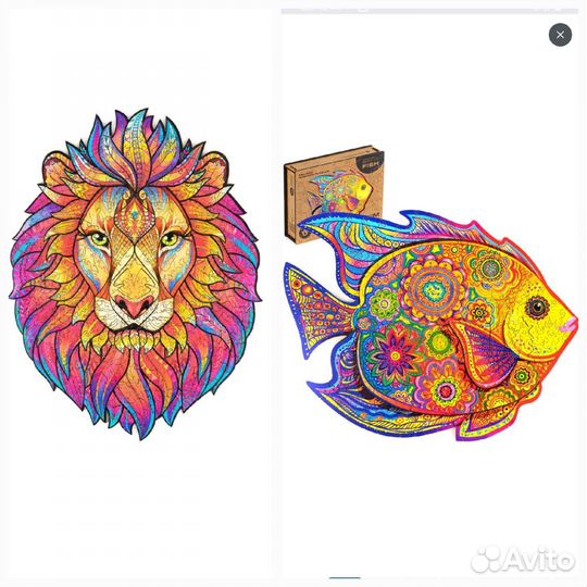 Unidragon деревянные пазлы