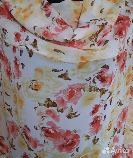 Отрез ткани креп-шифон