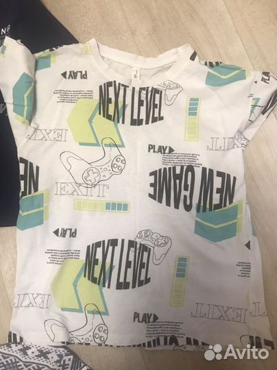 Пакет футболок и лонгслив, 134-140