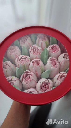 Зефирные тюльпаны