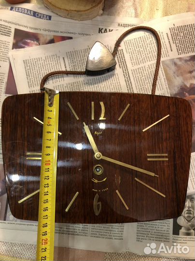 Часы настенные СССР с механизмом