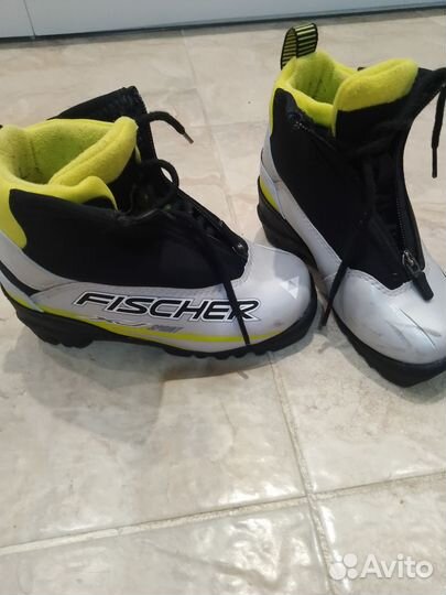 Лыжные ботинки fischer, размер 30