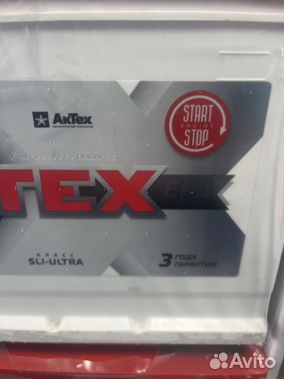 Аккумулятор aktex Asia EFB 65 Ач 550 А