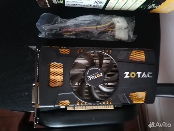 Продам видеокарту zotac GeForce GTX 550 TI 1gb