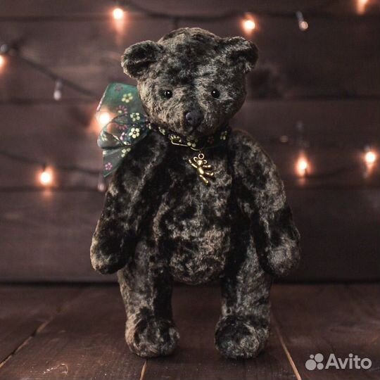 Советский плюшевый мишка тедди ручной работы