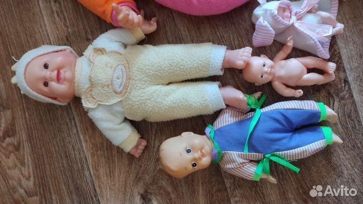 Куклы пупсы пакетом