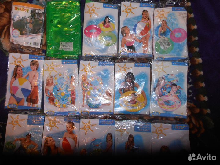 Надувные жилеты-нарукавники-матрасы-круг