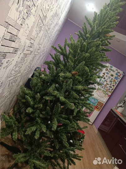 Ель искуственная 210 бу