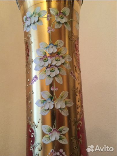 Богемия красное стекло