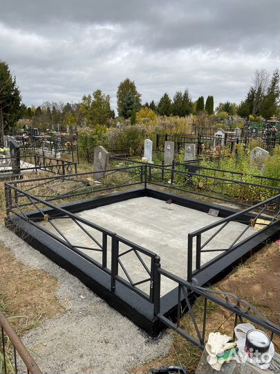 Оградки и благоустройство