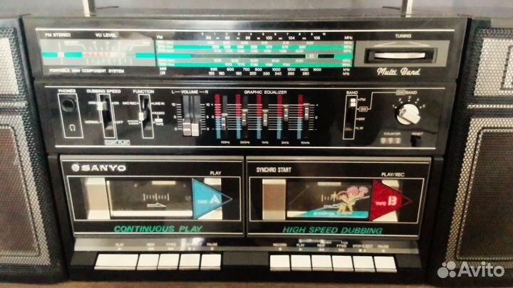 Магнитола sanyo- MTW 5 рабочая