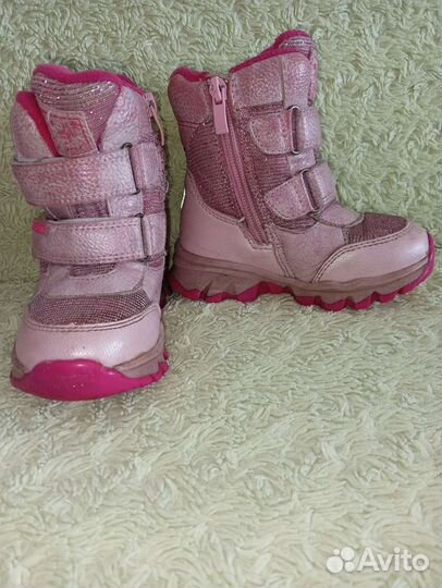 Зимние ботинки для девочки