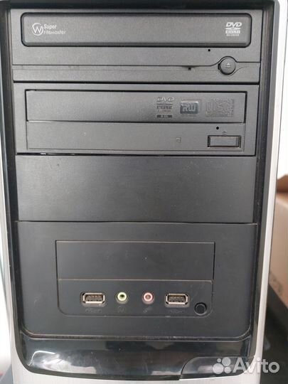 Корпус с блоком питания 450W и 2-мя DVD-RW