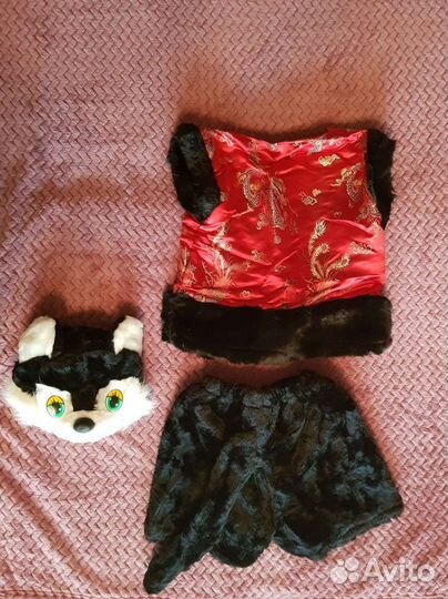 Новогодний костюм котёнка