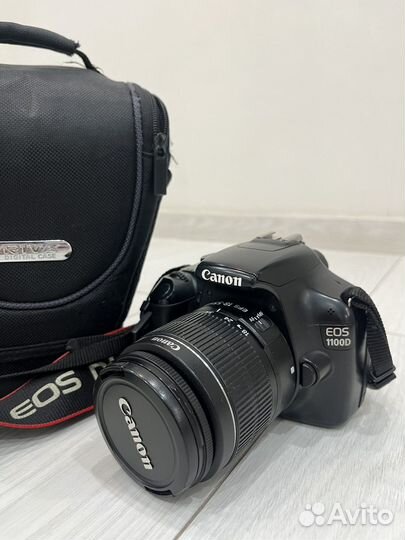 Зеркальный фотоаппарат canon eos 1100d