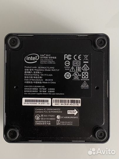 Платформа для пк Intel NUC 7