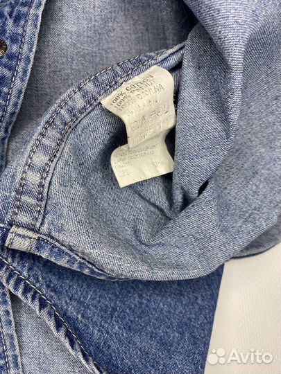 Винтажная джинсовая рубашка levis