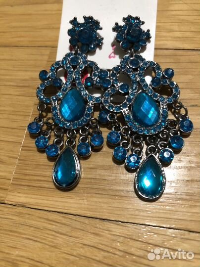 Серьги новые