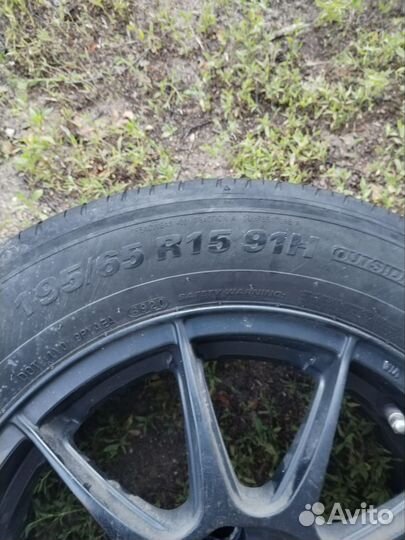 Литые диски с резиной R15
