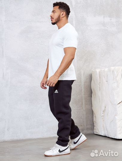 Спортивные штаны на флисе мужские