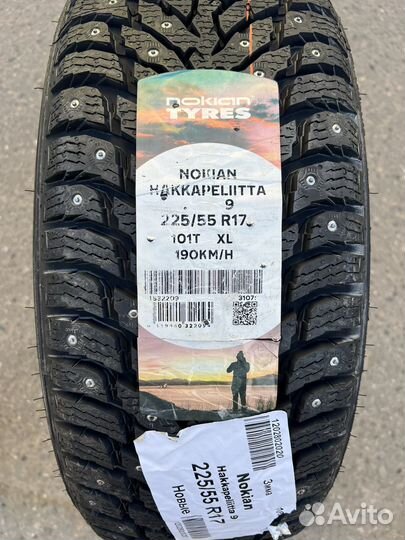 Nokian Tyres Hakkapeliitta 9 225/55 R17 101T