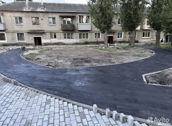 Укладка асфальта