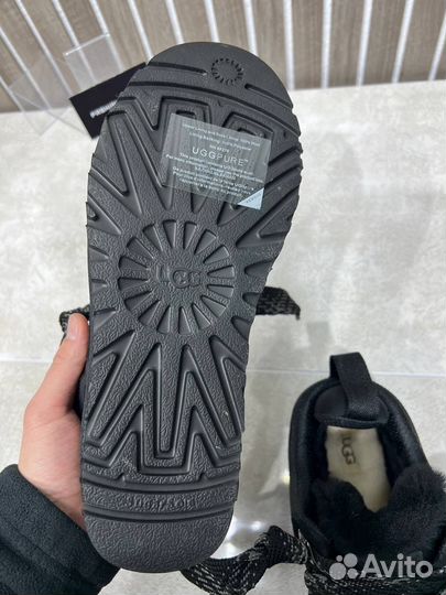 Зимние Кроссовки Угги UGG Lowmel Black