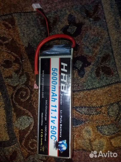 Аккумулятор 5000mah 11.1v 50c