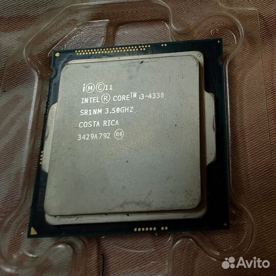 Процессор intel core i3 4330