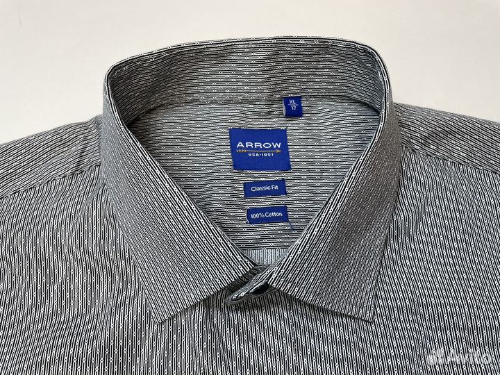 Рубашка мужская Arrow оригинал L(43/44)