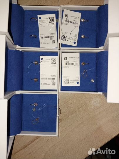 Золотые серьги для девочки