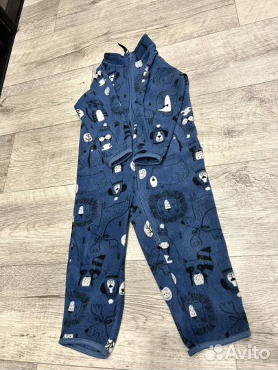 Флисовый комбинезон 92