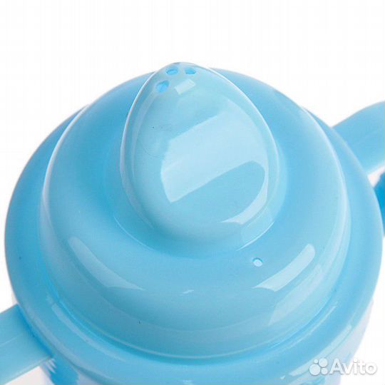 Поильник Голубой / Розовый + Имя Ребёнка